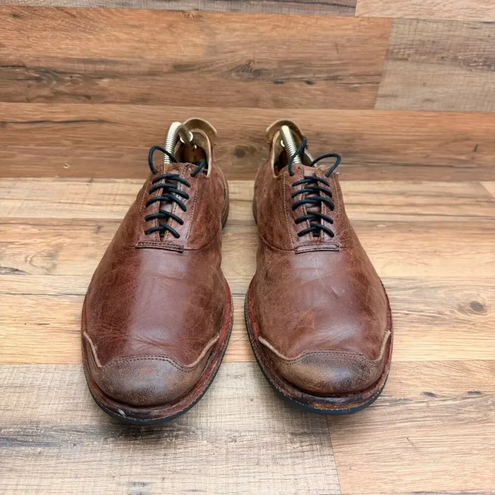 Timberland Boot Company Men's size 10 Brown Leather Lace-Up Dress Shoes